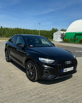 Audi Q5 Sportback cena 162393 przebieg: 68500, rok produkcji 2021 z Warszawa małe 211